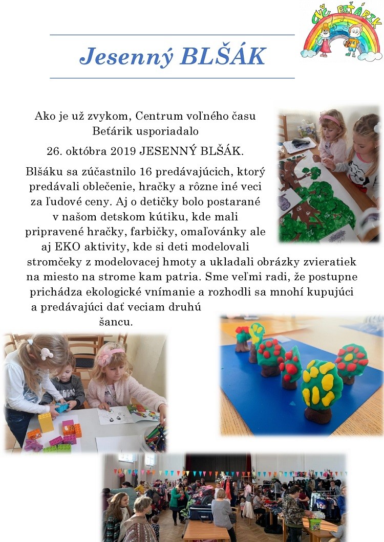 018 - Jesenný blšák 2019