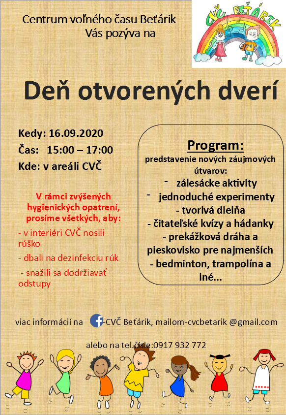 023 - Deň otvorených dverí 2020