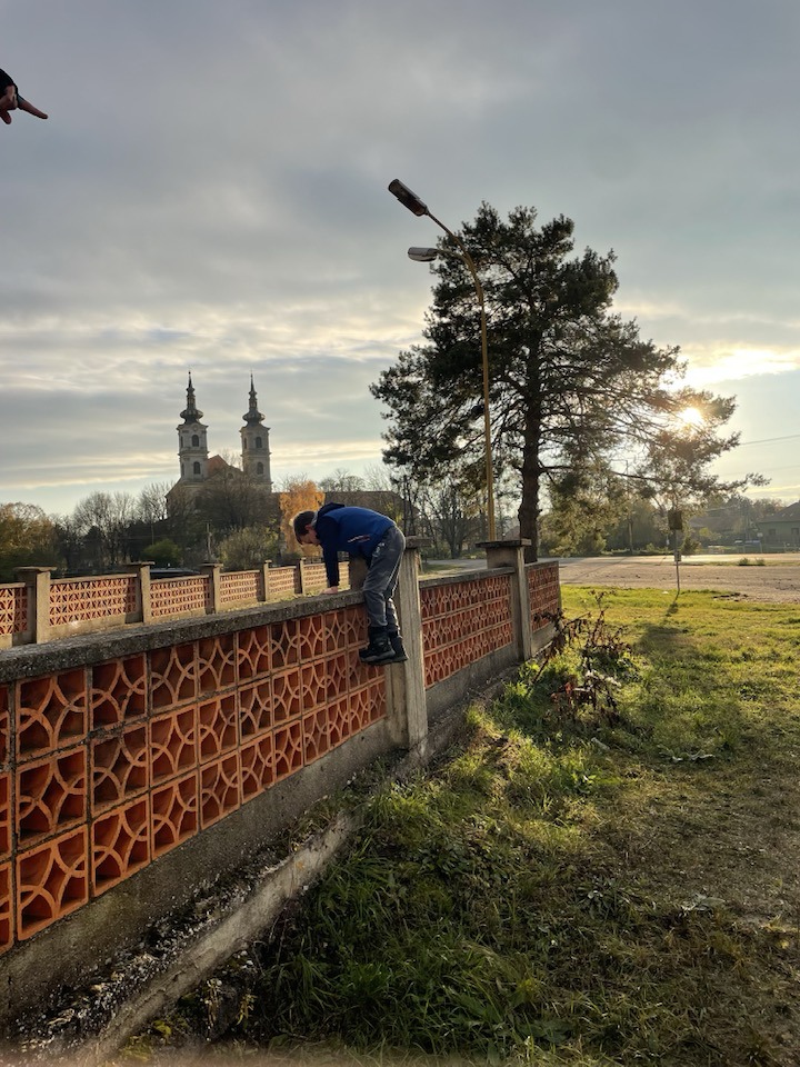 Street workout a parkour