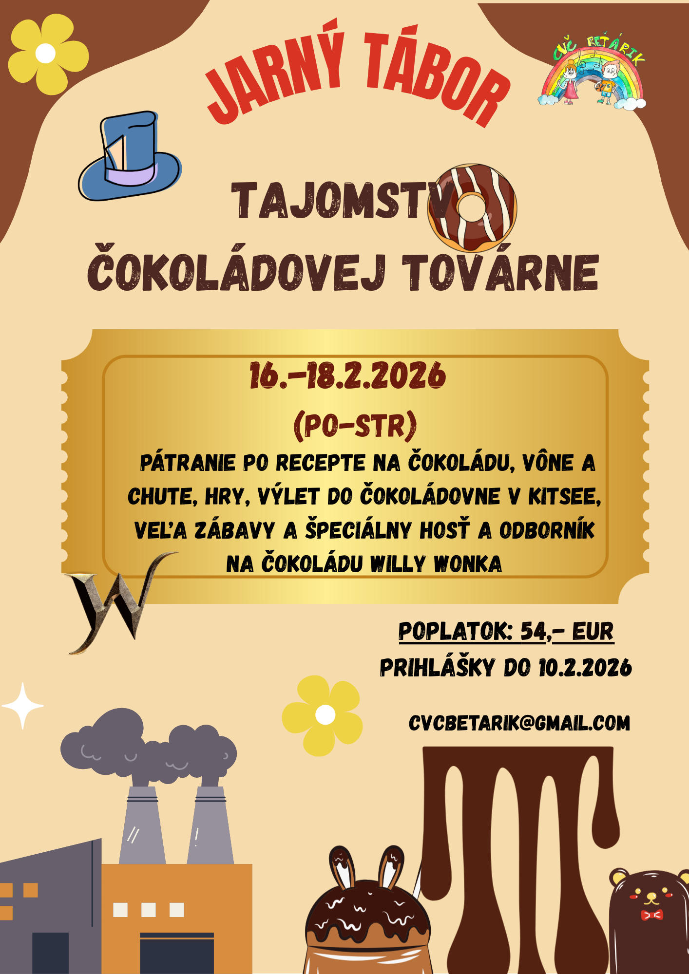 093 - Jarný tábor - Tajomstvo čokoládovej továrne